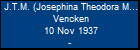 J.T.M. (Josephina Theodora Marianne) Vencken