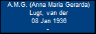 A.M.G. (Anna Maria Gerarda) Lugt, van der