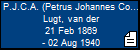 P.J.C.A. (Petrus Johannes Cornelis Antonius) Lugt, van der