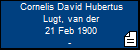 Cornelis David Hubertus Lugt, van der