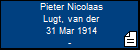 Pieter Nicolaas Lugt, van der