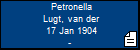 Petronella Lugt, van der