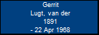 Gerrit Lugt, van der