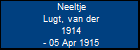 Neeltje Lugt, van der