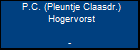 P.C. (Pleuntje Claasdr.) Hogervorst