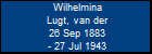 Wilhelmina Lugt, van der