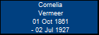 Cornelia Vermeer